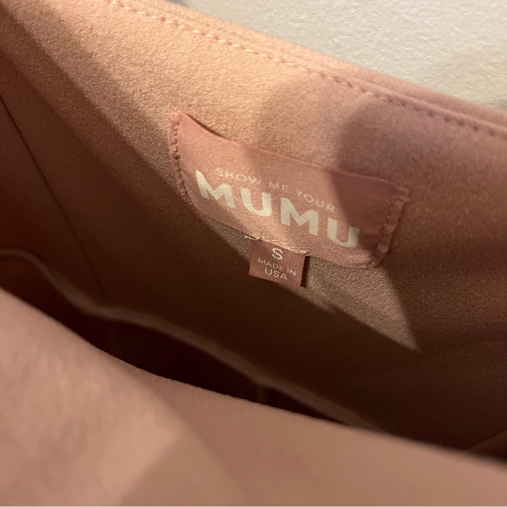 Show Me Your MuMu Paris gown in Dusty Blush size Small - Picture 6 of 6